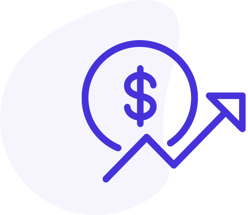 purple money icon