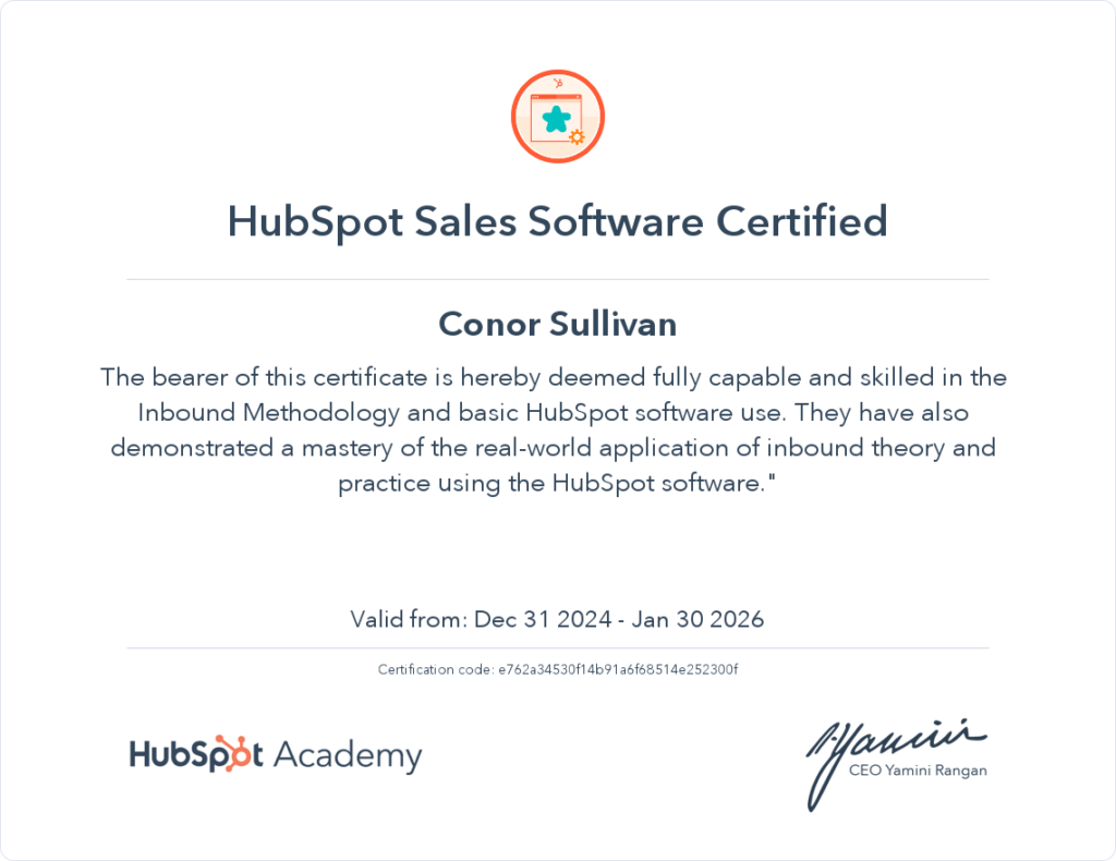 Hubspot Partner